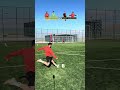 2 Kaleci İle Şut Challenge #football #soccer #keşfet #futbol #celine #goalkeeper #fyp