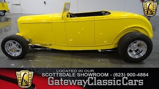1932 Ford Roadster Gateway Classic Cars of Scottsdale #100 1932 Ford Roadster Gateway Classic Cars of Scottsdale #100