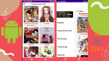 Code app đọc truyện android studio full 15 chức năng ngôn ngữ java có báo cáo