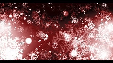 Red Snowflakes | Motion Graphics - Videohive template