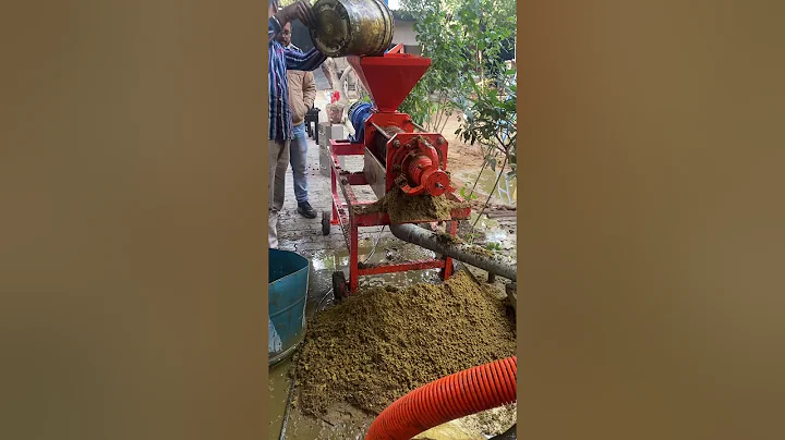 Dung dewatering machine in semi automatic manual 9878072154