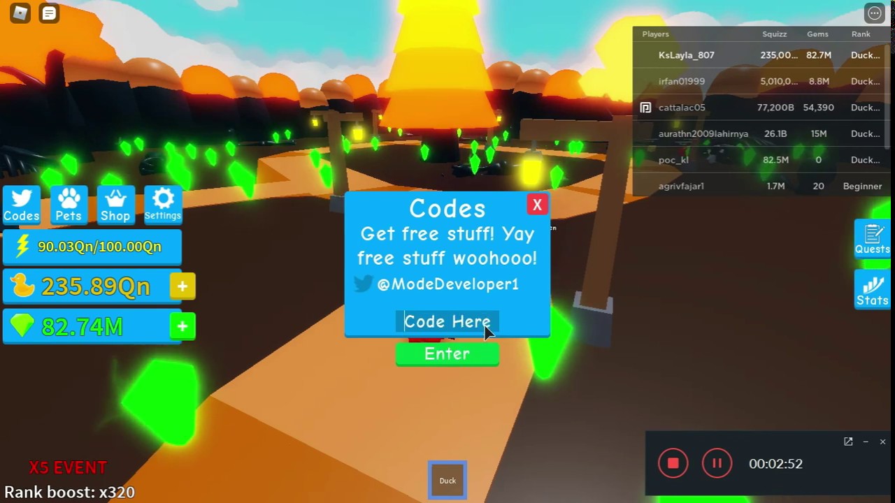 all-working-codes-for-duckie-sim-l-roblox-duckie-simulator-youtube