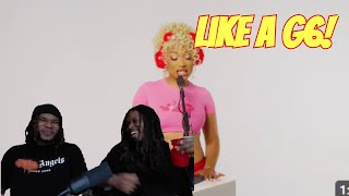 Reaction to Megan Thee Stallion: Like a G6 Freestlye