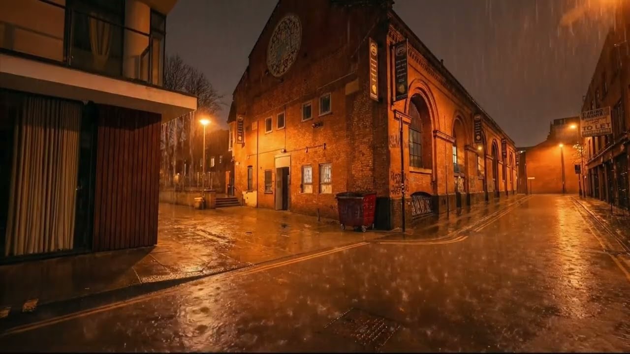 Rain — Northern Quarter, Manchester | 4K Ambient Loop