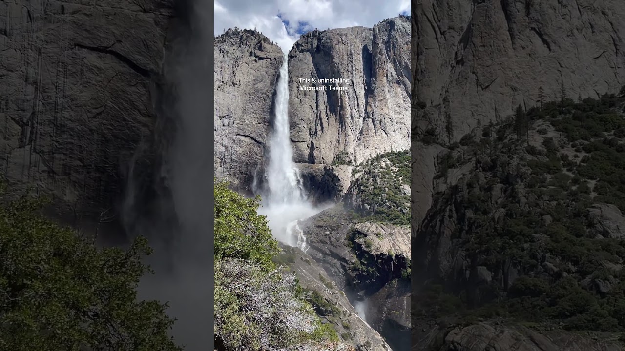Девушка может мечтать. 📍Тропа к Верхнему водопаду Йосемити 