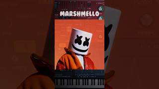 Cómo hizo MARSHMELLO este SONIDO en FL STUDIO 🤍🥭 #flstudio #humor #marshmello #tutorial #shorts