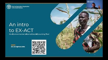 An introduction to FAO’s EX-ACT tool