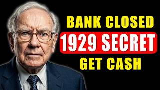 Warren Buffet: The Untold 1929 Cash Strategy for When Banks Collapse