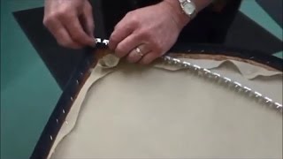 Upholstery Basics: Upholstering an Outside Back Using Pli-Grip (Flexible Metal Tack Strip)