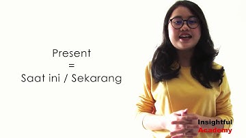 How to speak Indonesian : Lesson 23 Past, Present and Future Tense