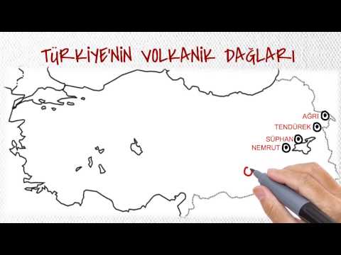 Türkiye'de Volkanik Dağlar