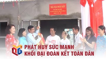 Phát huy sức mạnh khối đại đoàn kết toàn dân