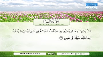 سورة طه | تلاوة مباركة من الآية 88 إلى الآية 98 | بصوت القارئ الشيخ سعد الغامدي