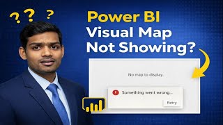 Celebrity Power BI Visual Map Problem Solved | Map Not Showing Solution in Hindi | Avinash Walton Profile