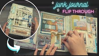 Completed Lapbook Flip Through " ASMR " ✧ SWAN LAKE✧ Vintage Art Journal Ideas and Scrapbook #5