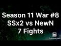 SSx2 vs NewN season 11 war #8 path 7 Thing Havok Magik fights Marvel Contest of Champions MCOC