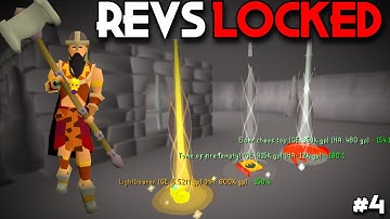 Getting 99 HP Only In The Rev Caves | OSRS | #4