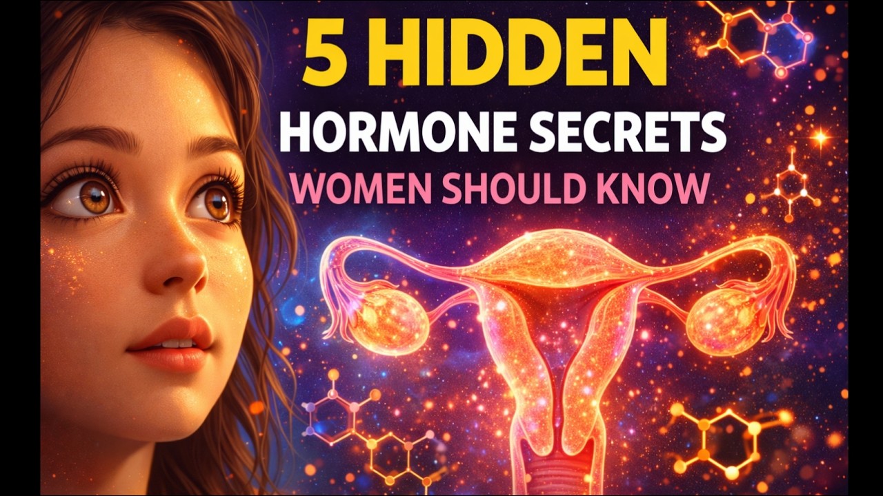 5 Hidden Hormone Secrets Women Were Never Told !!