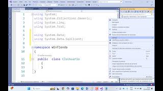 Desarrollo de Aplicación C Sharp y SQL Server