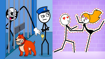 Thief Puzzle VS Through The Wall - Satisfying ASMR Gameplay ALL Levels