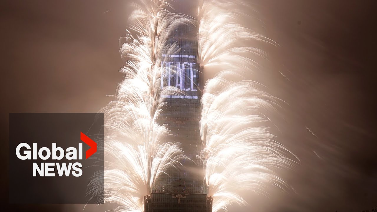 New Year's 2023 countdown celebrations around the world
