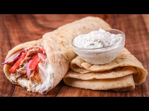 Super Easy and Tasty Greek Pita Bread Recipe with Fillings