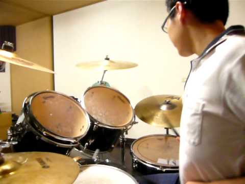 鼓手魷魚kEN 爵士鼓教學 ( 2013 鼓手 - 蘇柏諺；We Will Rock You by Queen )