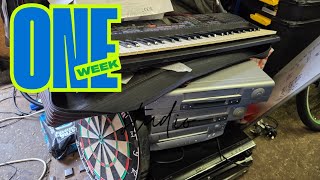 I got access to the charity shop storeroom.