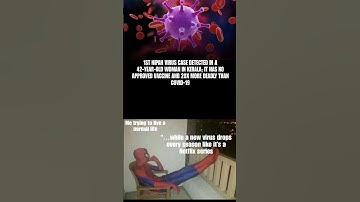 1st Nipah virus case detected in a 42-year-old woman in Kerala | #exploration #facts #virus