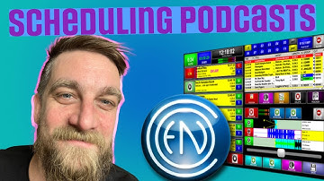 Importing/Replacing & Scheduling PODCAST Programming in ENCO