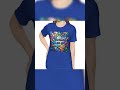Nursing Art T-Shirt: Stained Glass Graphic, Healthcare Gift