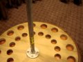 Making a rotating wood standing gun rack Making a rotating wood standing gun rack