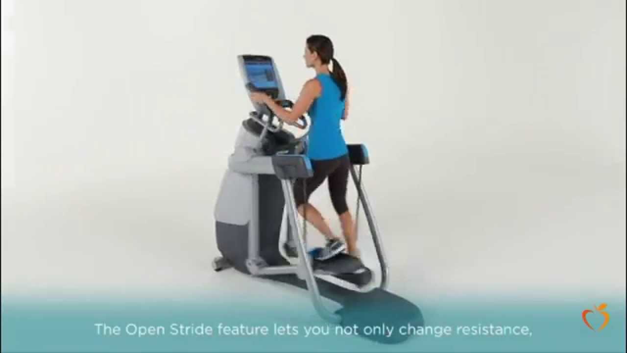 AMT Elliptical Myvitale Precor YouTube