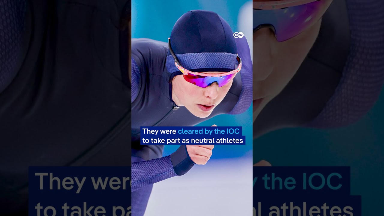 Ukrainian figure skater competing vs Russians says they should be banned | DW News