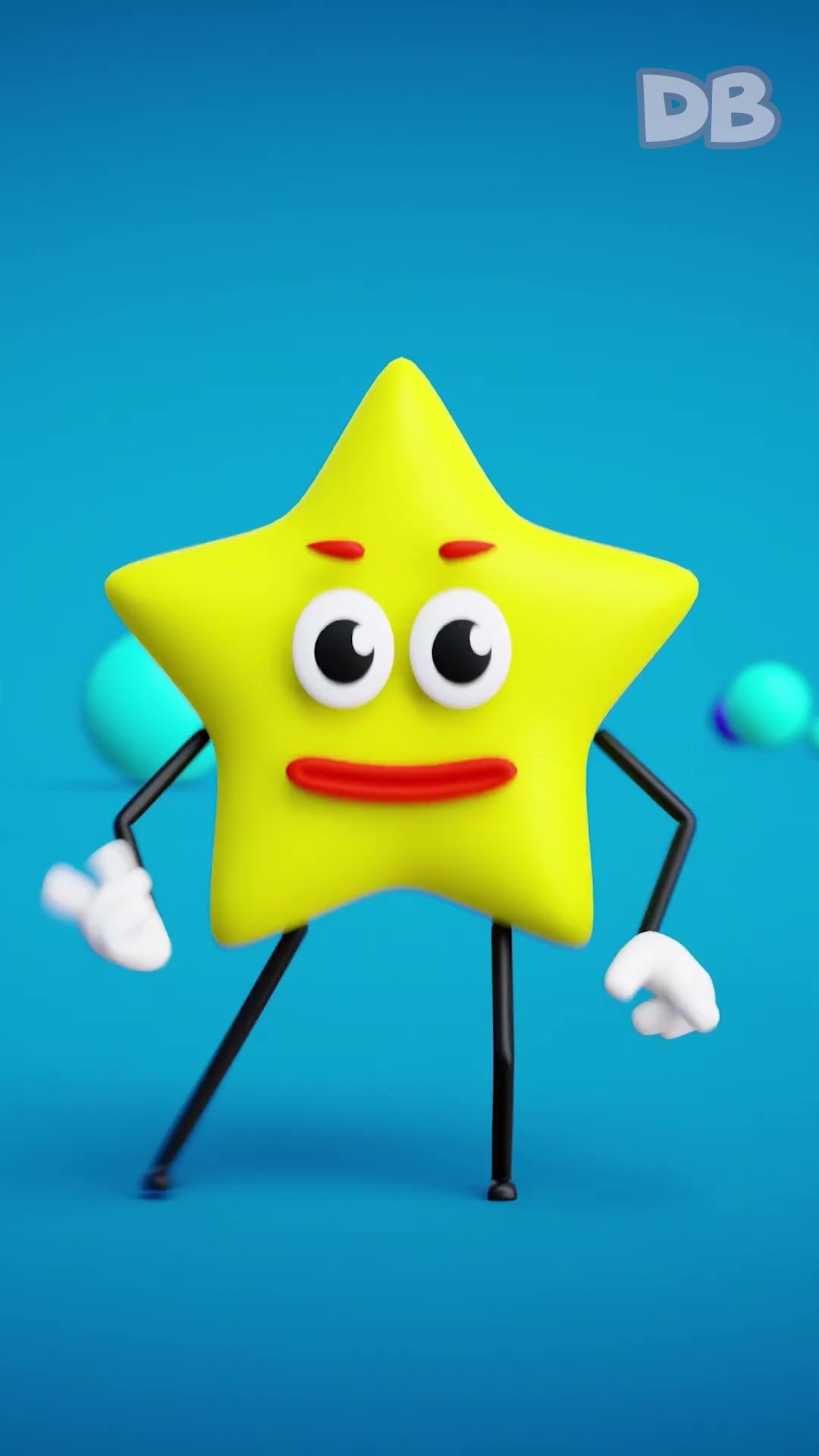 3D Super Shapes | D Billions #shorts #db