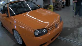 Ebay video for Fahrenheit Orange VW Cabrio VR6