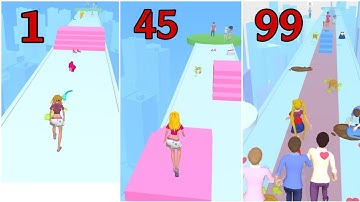 👰 Makeover Run 💄👗 All Levels Android, ios Gameplay Level 99