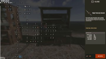 Rust Workbench Level 2 Tech Tree - All Items Scrap Cost - Showcase