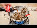 Don’t Throw Away Old AA Batteries! Boil Them With Coca-Cola 😱 | Inventor Daily