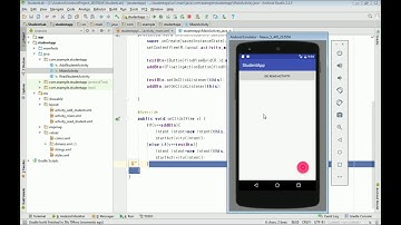 Android App Development Tutorial Step3(Activity layout, FloatingActionButton and Intent)