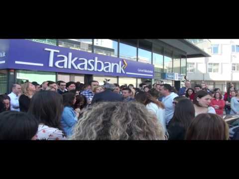 Takasbank Murat ULUS'u alkışlarla uğurladı