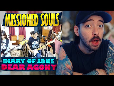 MISSIONED SOULS - Diary of Jane & Dear Agony | REACTION | This reminds when i was on a band! 🙏🏻🙌🏻✨