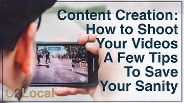 Video Creation Tips to Save Your Sanity