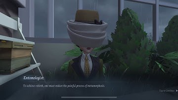 Identity V - Entomologist/Melly Dialogue - Ashes of Memory Story Affection System (2,100 points)