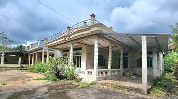 Khu nhà bỏ hoang của đại gia nông thôn đi Pháp để lại