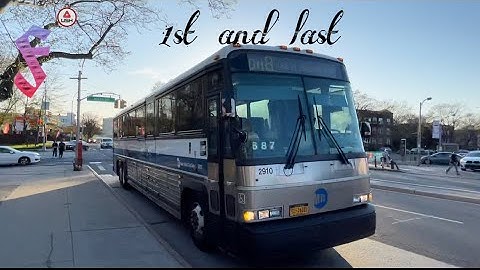 2002 NFI MCI D4500 #2910 on the QM8 at Union Tpk/Main St. 1st and last ever.