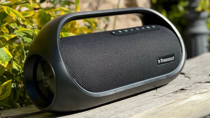 Altavoz Bluetooth portátil con radio FM, TF y AUX, Altavoz inalámbrico  Bluetooth 4.1 TWS con Graves estéreo 3D Hi-Fi, Tiempo de reproducción 15H