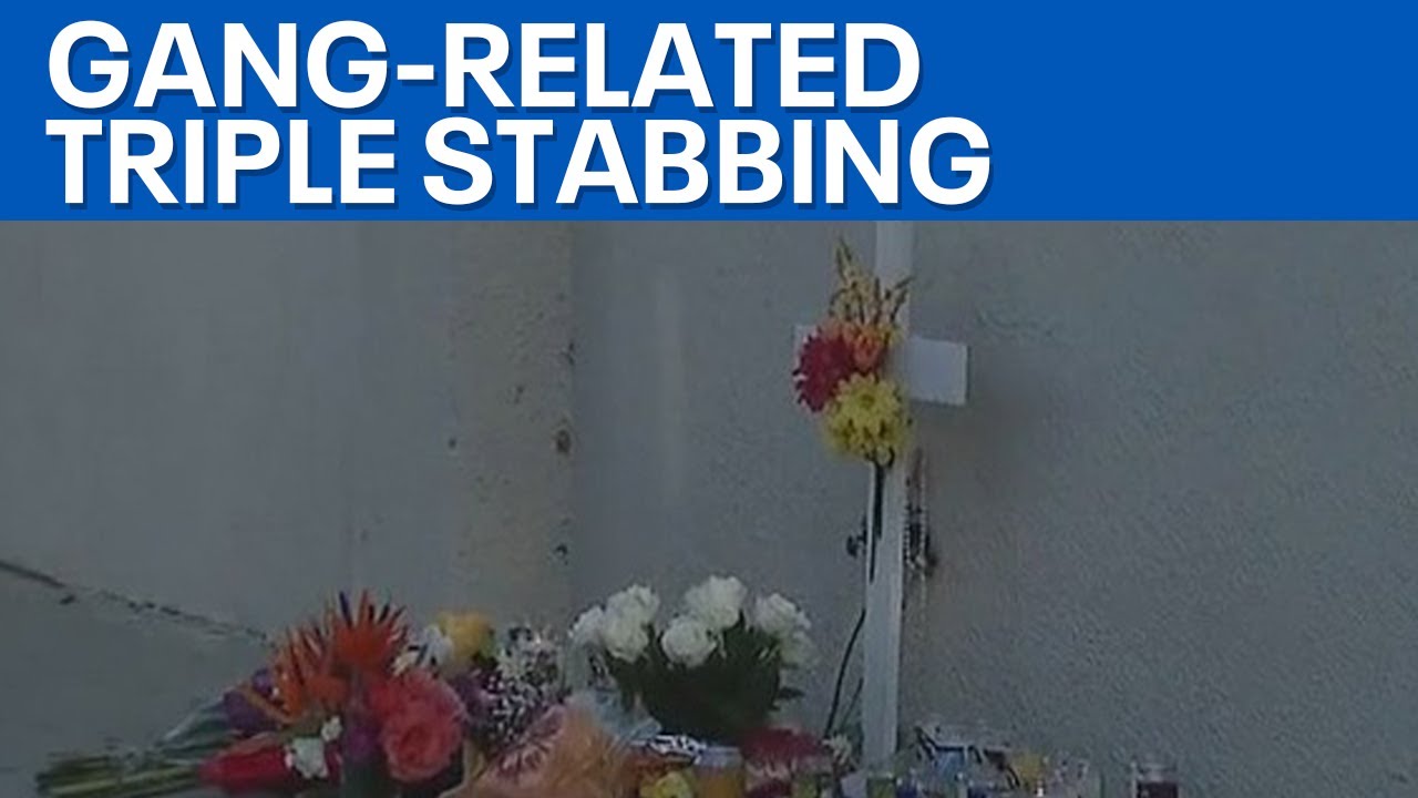 2 in custody after deadly triple stabbing outside Santa Ana HS - YouTube
