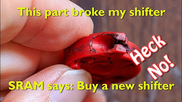 SRAM Force 1 HRD (any DoubleTap) Shifter Spool Repair with Ratio Technologies part