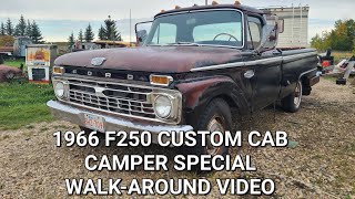 🚚 Explore Vintage Glory: 1966 F250 Camper Special with Custom Cab 🚚 by rusted and restored auto 398 views 7 months ago 2 minutes, 12 seconds